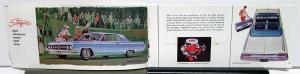 1964 Oldsmobile 98 Starfire 88 Jetstar F85 Color Sales Brochure Original