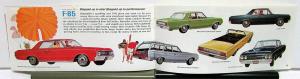 1964 Oldsmobile 98 Starfire 88 Jetstar F85 Color Sales Brochure Original