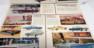 1964 Oldsmobile Dealer Large Sales Brochure Folder 98 88 Starfire Jetstar F-85