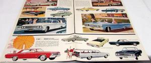 1964 Oldsmobile Dealer Large Sales Brochure Folder 98 88 Starfire Jetstar F-85