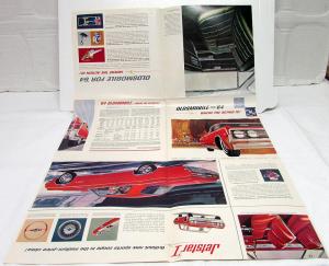 1964 Oldsmobile Dealer Large Sales Brochure Folder 98 88 Starfire Jetstar F-85