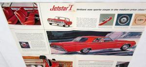 1964 Oldsmobile Dealer Large Sales Brochure Folder 98 88 Starfire Jetstar F-85