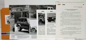 1990 Chrysler Motors Press Kit - Chrysler Plymouth Dodge Truck Jeep Eagle