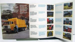 1980 International Truck Dealer COF 5370 Sales Brochure Garbage Refuse Tank Van
