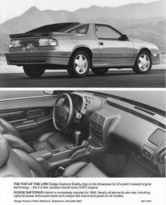 1990 Dodge Daytona Shelby Press Photo 0158