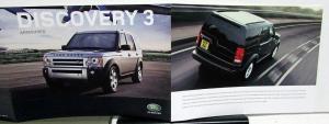 2008 Land Rover Discovery 3 Armoured Special Edition Sales Brochure Protection