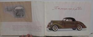 1938 Lincoln V-12 Custom Brunn Judkins LeBaron Willoughby Prestige Sale Brochure