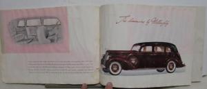 1938 Lincoln V-12 Custom Brunn Judkins LeBaron Willoughby Prestige Sale Brochure