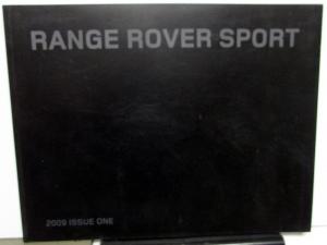 2009 Land Rover Dealer Sales Brochure Range Rover Sport Features Options Specs