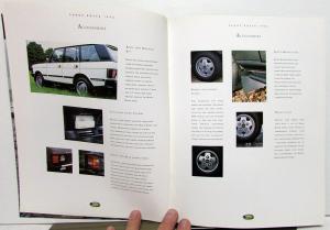 1993 Land Rover Dealer Sales Brochure Range Rover Accessories Catalog