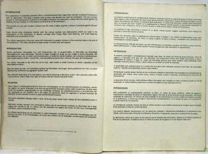 1973 Triumph Spitfire MkIV and Spitfire 1500 Parts Book List Manual Catalog