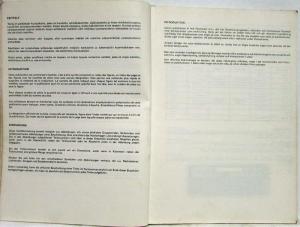 1973 Triumph Spitfire MkIV and Spitfire 1500 Parts Book List Manual Catalog