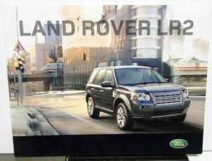 2008 Land Rover LR2 Dealer Prestige Sales Brochure Features Specifications