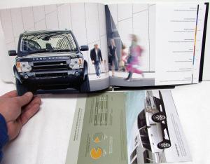 2008 Land Rover LR3 Dealer Prestige Sales Brochure Features Specifications