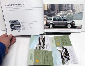 2008 Land Rover LR3 Dealer Prestige Sales Brochure Features Specifications