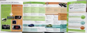 2011 Ford Fiesta Dealer Packaging Guide Sales Staff Education Brochure Data