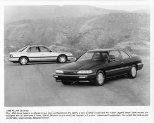 1988 Acura Legend Coupe and Sedan Press Photo 0153
