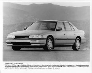 1988 Acura Legend Sedan Press Photo 0156