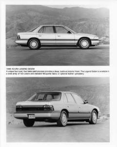1988 Acura Legend Sedan Press Photo 0157
