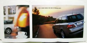 2003 Fiat Stilo Multi Wagon Foreign Dealer Italian Text Prestige Sales Brochure