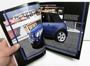 2004 Mini One Cooper & S Convertible Dealer Sales Brochure Perforated Pages