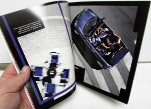 2004 Mini One Cooper & S Convertible Dealer Sales Brochure Perforated Pages