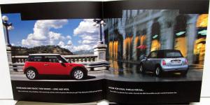 2004 Mini Full Line Sales Brochure Folder Mini One D Cooper S Convertible Models