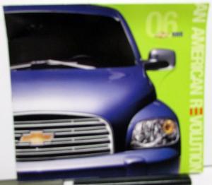 2006 Chevrolet Dealer HHR Prestige Large Sales Brochure Die Cut Cover
