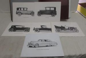 1951 Pontiac Silver Anniversary Progress Book & 26 BW Photos RARE Original