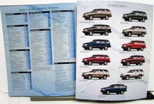 2000 Chevrolet Blazer Dealer Sales Brochure Features Options Large Chevy