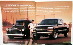 2000 Chevrolet Trucks Dealer Sales Brochure Silverado Pickup Features Options