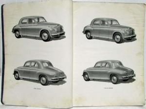 1950-1957 Rover 60-75-90-105 Service Shop Repair Manual