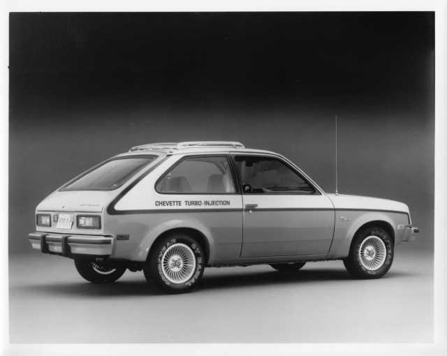 1979 Chevrolet Chevette Turbo Injected Press Photo and Release 0436