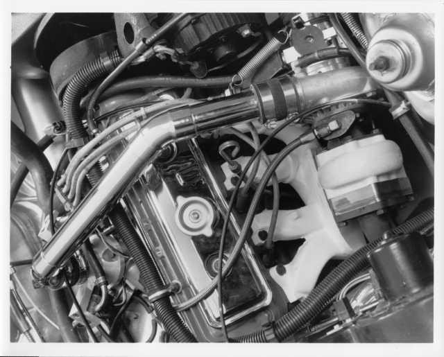 1979 Chevrolet Chevette Turbo Injected Engine Press Photo and Release 0437
