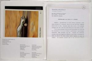 1993 Mercedes-Benz Full Line Press Kit - 600SL 500/600 SEC 190 300