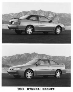 1995 Hyundai Scoupe Press Photo 0008