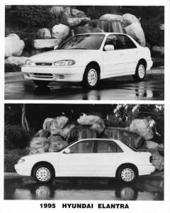 1995 Hyundai Elantra Press Photo 0009