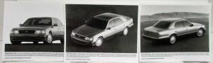 1995 Lexus Full Line Press Kit - LS400 GS300 SC400 SC300 ES300