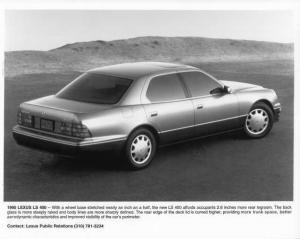 1995 Lexus LS 400 Press Photo 0003