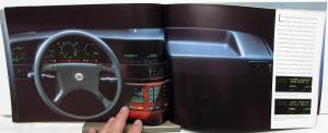 1990 Lancia Foreign Dealer Italian Text Dedra 2.0 1.8 1.6 ie & Turbo ds Brochure