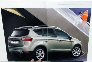 2008-2009 Ford Kuga Foreign Dealer Finnish Text Sales Brochure