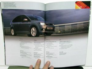2008-2009 Ford Focus Foreign Dealer Finnish Text Sales Brochure