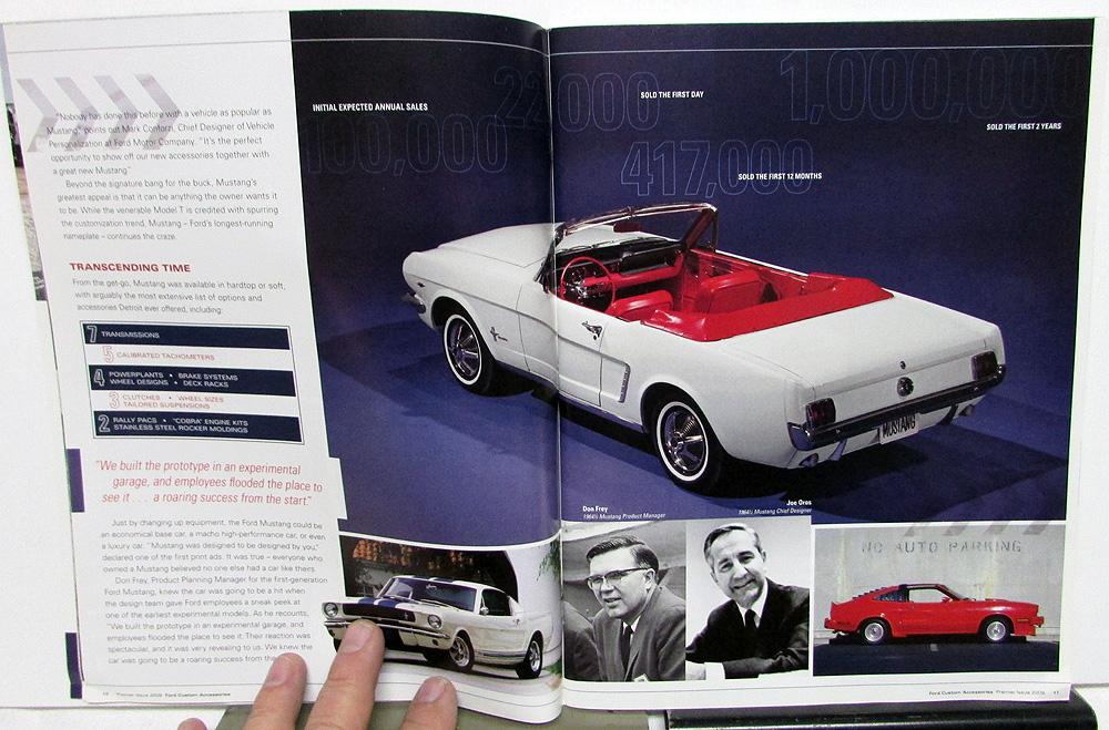 2010 Ford Car & Truck Custom Accessories Magazine Premier Issue Mustang