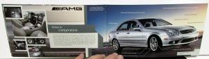 2005 Mercedes-Benz C Class Dealer Sales Brochure Features & Specifications