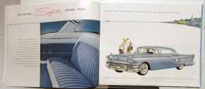 1958 Buick Limited Roadmaster Super Century Special Wagon Sale Brochure Prestige