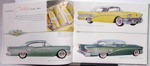 1958 Buick Limited Roadmaster Super Century Special Wagon Sale Brochure Prestige