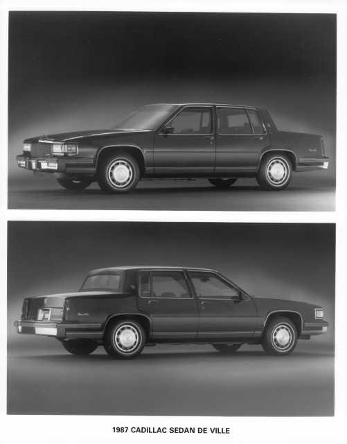 1987 Cadillac Sedan DeVille Press Photo 0171