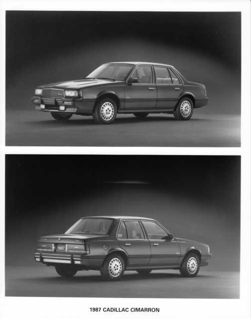 1987 Cadillac Cimarron Press Photo 0172