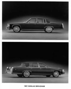 1987 Cadillac Brougham Press Photo 0174
