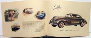 1940 Cadillac Sixty Two 62 Dealer Prestige Sales Folder Portfolio Original